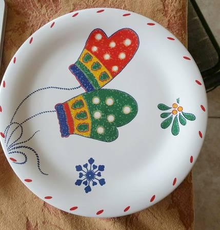 Skating Salad Plate