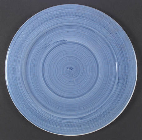 Solids Brush Blue Service Plate (Charger)