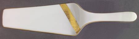 Pure Gold Solid Ceramic Pie/Cake Server