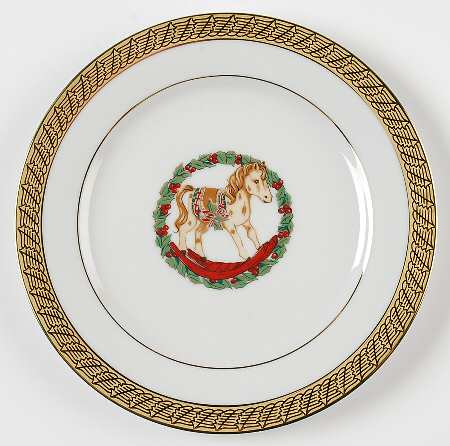 Pure Gold Accent Salad Plate