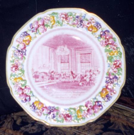 George Washington Memorial Dinner Plate