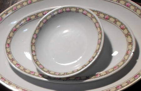 CAR43 12" Oval Serving Platter