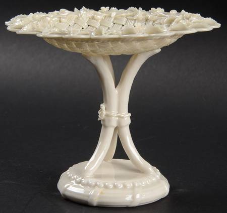 Compotes & Centerpieces Tall Flowered Jewel Stand