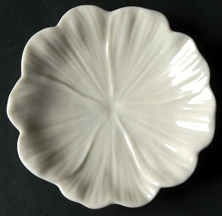 Leaf, Shell & Heart Shaped Plates Primrose Shaped Butter Plate