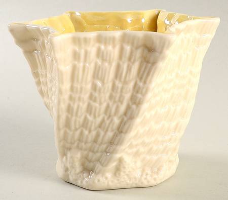 Limpet Yellow 3" Hexagonal Flower Pot