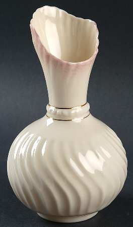 Scroll Pink Scroll Vase