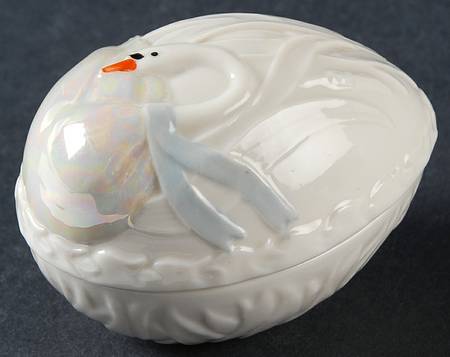 Childrens Ware-Baby Gifts 3" Egg Box & Lid