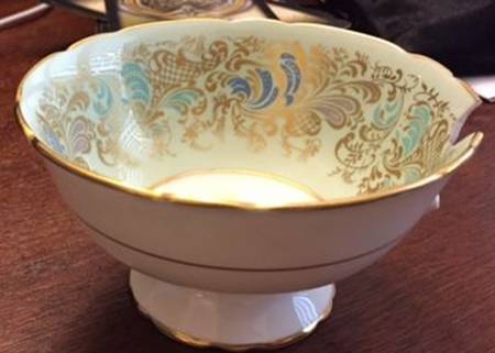 Chatsworth Light Blue Footed Cup