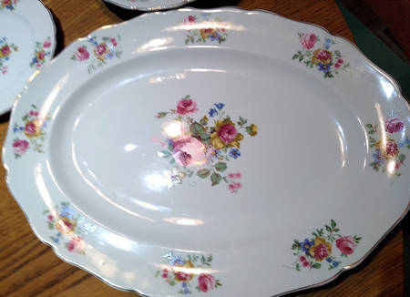 Adorable 13" Oval Serving Platter