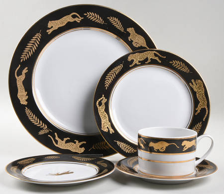 Jaguar Gold 5 Piece Place Setting