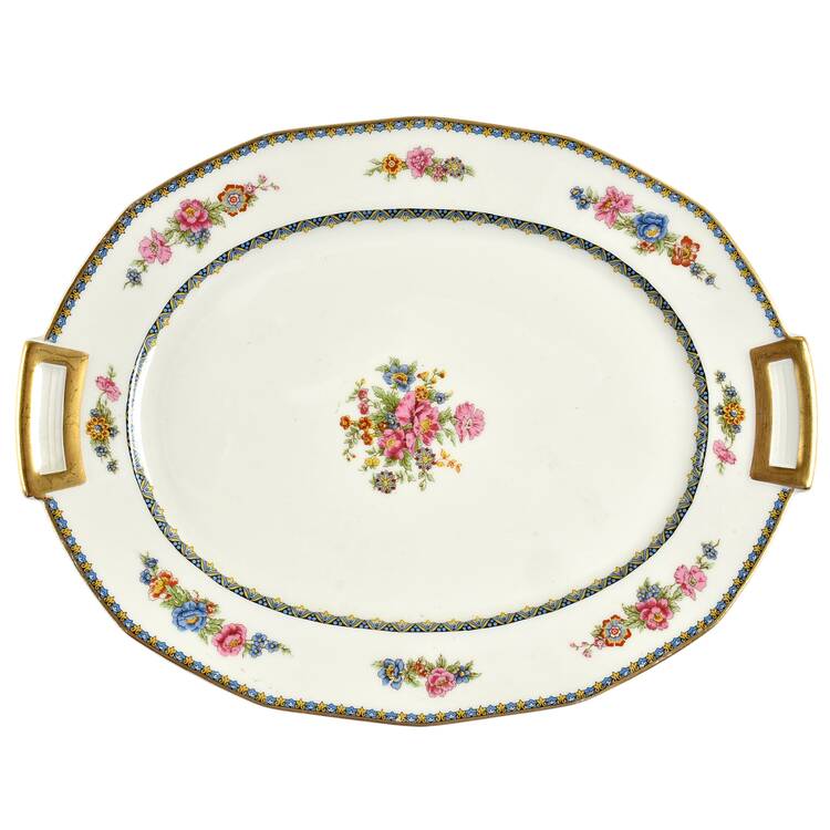 CHF380 12" Oval Serving Platter