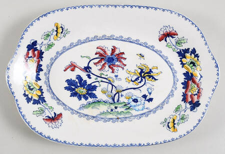 Balmoral Blue Multicolor 10" Sandwich Tray