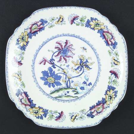 Balmoral Blue Multicolor by Crown Staffordshire