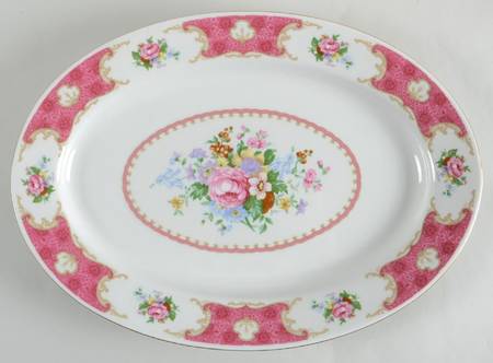 CX76 14" Oval Serving Platter