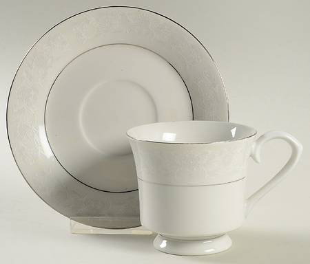 CCL1 Footed Cup & Saucer Set by China Classic