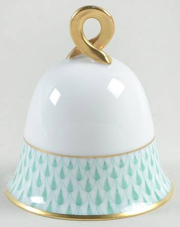 Herend Ornaments-Bells Small Bell-Keylime - No Box