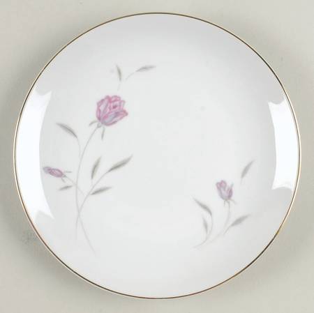 Princess Rose Bread & Butter Plate