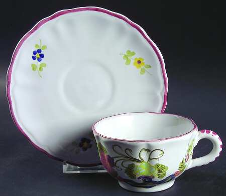 CAG3 Footed Cup & Saucer Set