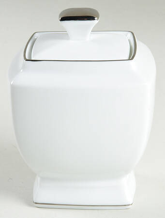Prelude Platinum (Trim & Verge) Sugar Bowl & Lid