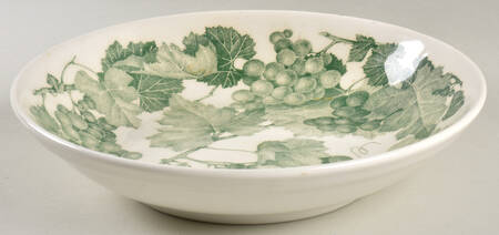 PRL12-Green 11" Pasta Serving Bowl