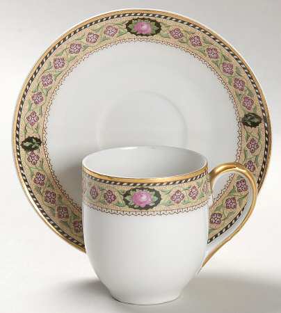 Zita Flat Demitasse Cup & Saucer Set