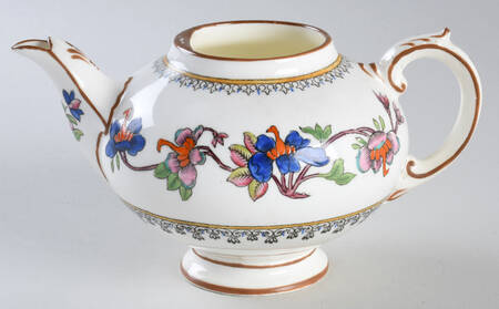 Flower Pot (Filigree) Mini Teapot No Lid