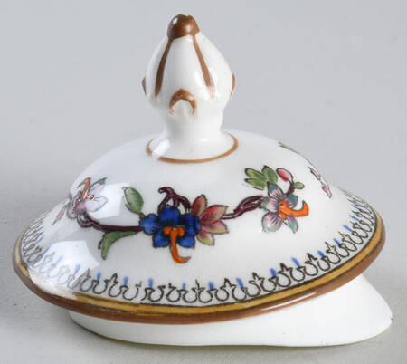 Flower Pot (Filigree) Lid for Mini Teapot