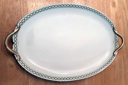 8728 14" Oval Serving Platter