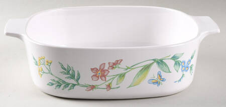 My Garden (Corelle) 2 Quart Square Casserole No Lid