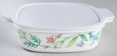 My Garden (Corelle) 2 Quart Square Casserole with Lid