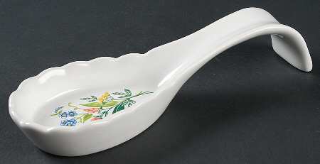 My Garden (Corelle) Spoon Rest/Holder (Holds 1 Spoon)