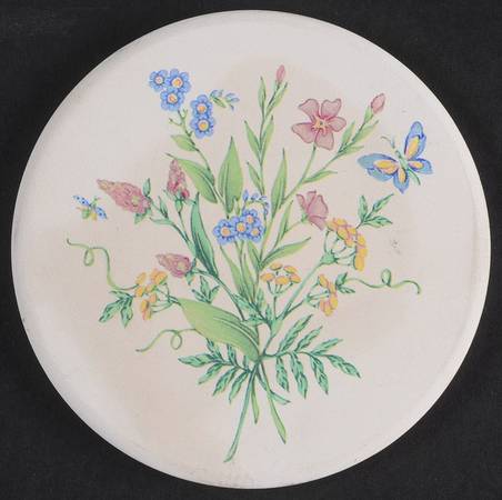 My Garden (Corelle) Cork Back Round Coaster
