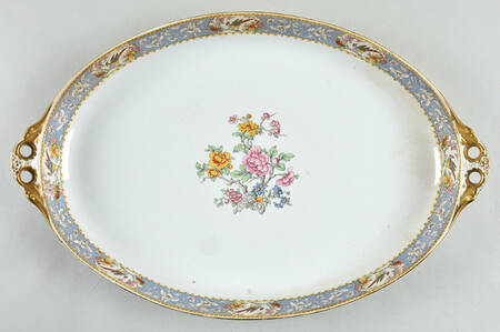 H1942 18" Oval Serving Platter