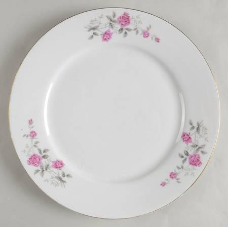 Rose Hebi (Gold Trim) Dinner Plate