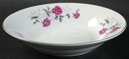 Rose Hebi (Gold Trim) Coupe Cereal Bowl