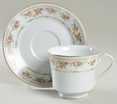 CX26 Footed Cup & Saucer Set