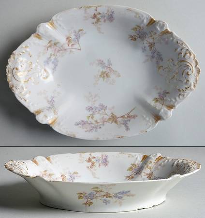Schleiger 1291-2 10" Oval Vegetable Bowl