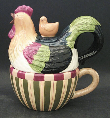 Heritage Individual Teapot & Lid with Cup