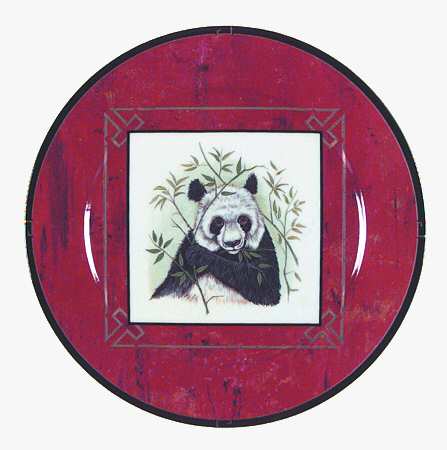 Asian Views Salad Plate