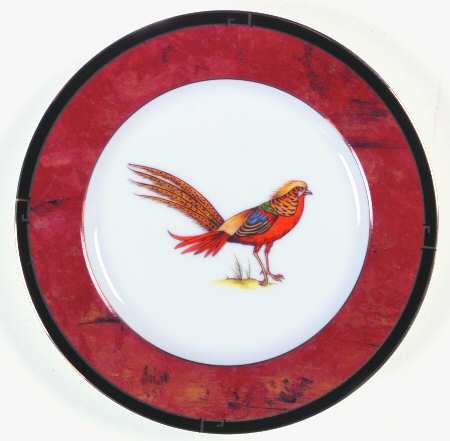 Asian Views Bread & Butter Plate