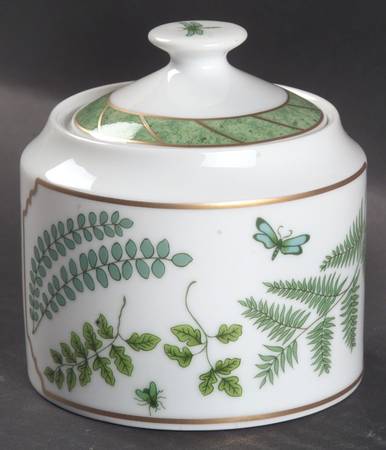 Fern Fantasy Sugar Bowl & Lid