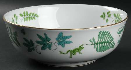 Fern Fantasy 10" Round Vegetable Bowl