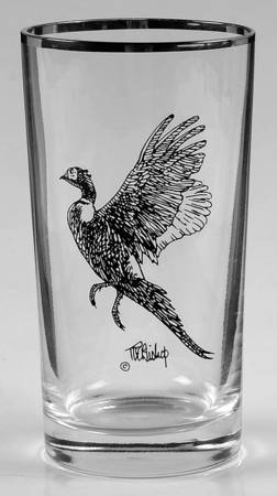 Wild Game Birds 12 Oz Glassware Tumbler
