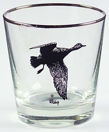Wild Game Birds 8 Oz Glassware Old Fashioned