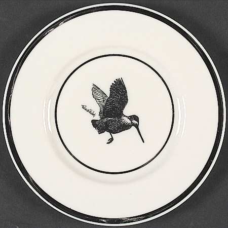 Wild Game Birds Bread & Butter Plate