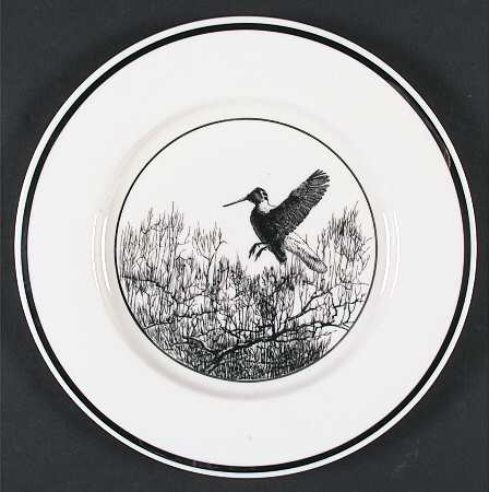 Wild Game Birds Dinner Plate