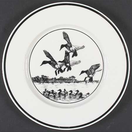 Wild Game Birds Dinner Plate