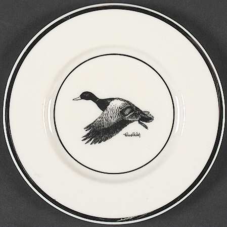 Wild Game Birds Bread & Butter Plate