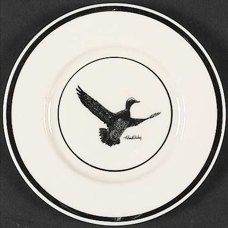 Wild Game Birds Bread & Butter Plate