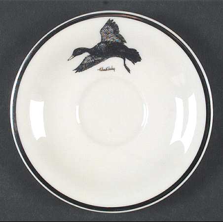 Wild Game Birds Saucer for Footed Cup